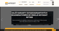 Desktop Screenshot of htest.cz